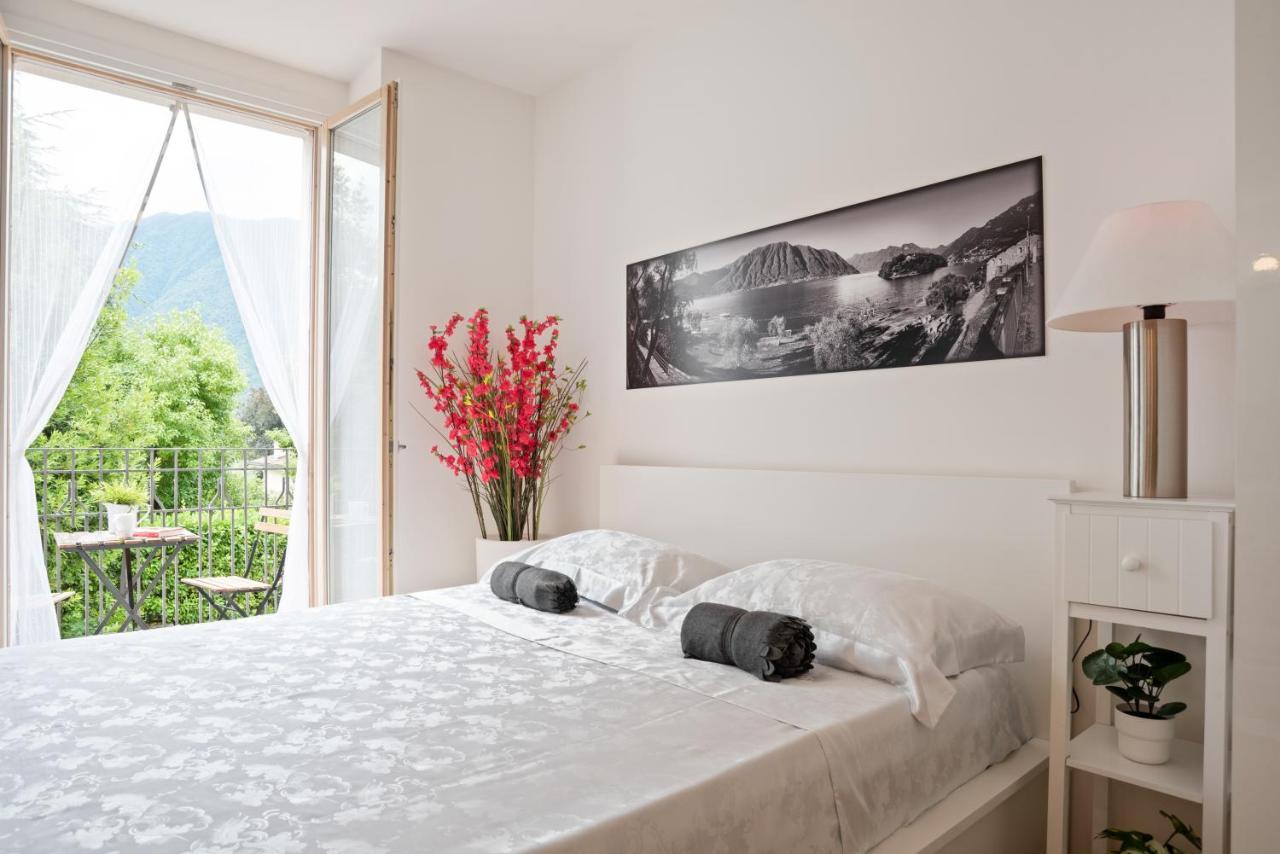 Lake Como Studio With Balcony And Private Parking Ossuccio Kültér fotó