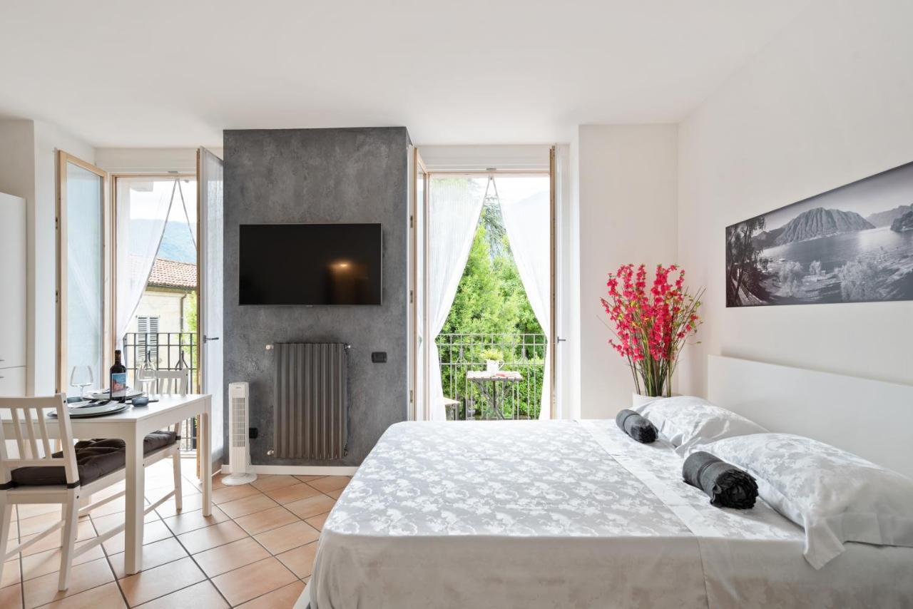 Lake Como Studio With Balcony And Private Parking Ossuccio Kültér fotó