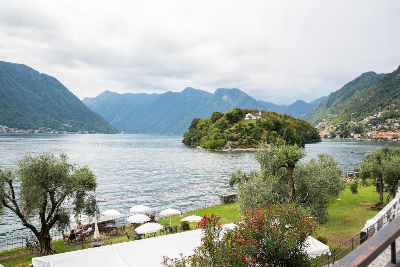 Lake Como Studio With Balcony And Private Parking Ossuccio Kültér fotó